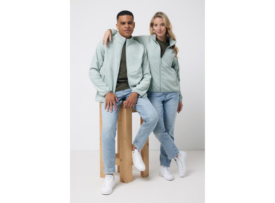 Giacca IQONIQ Talung in micropile con zip passante FullGadgets.com