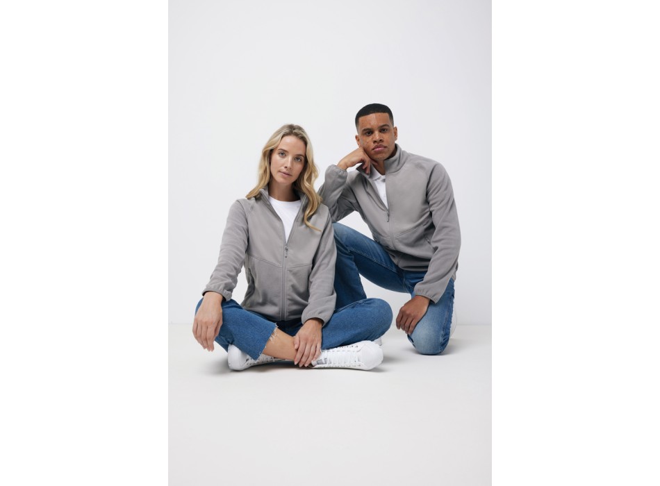 Giacca IQONIQ Talung in micropile con zip passante FullGadgets.com