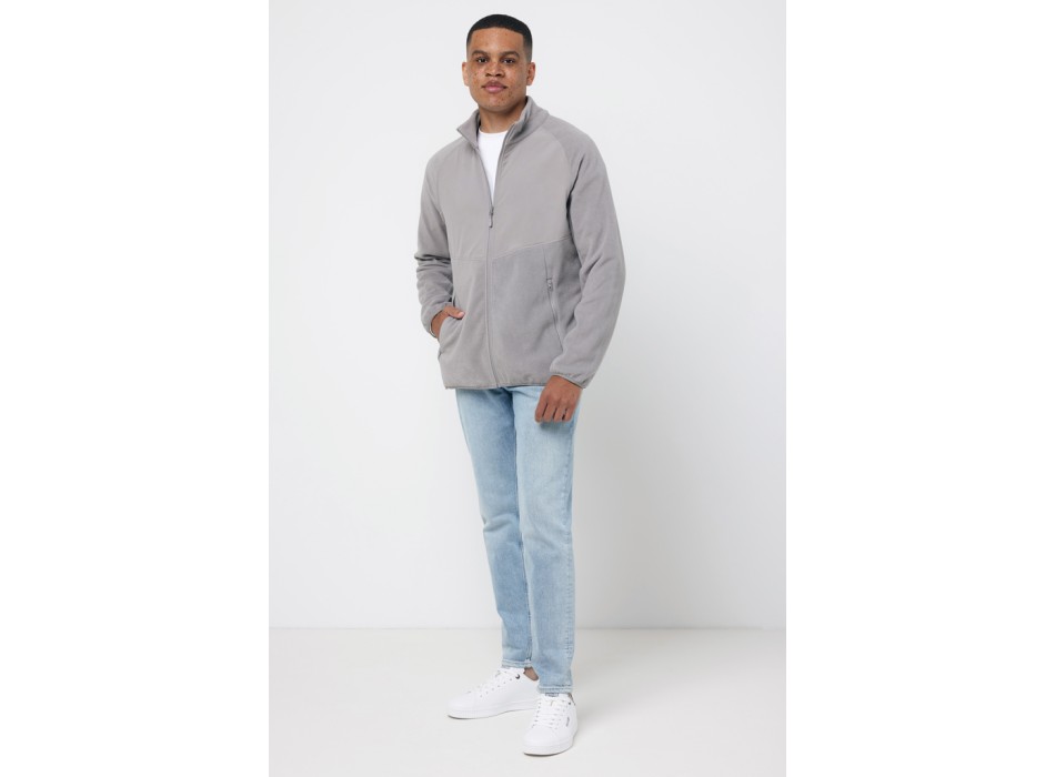 Giacca IQONIQ Talung in micropile con zip passante FullGadgets.com