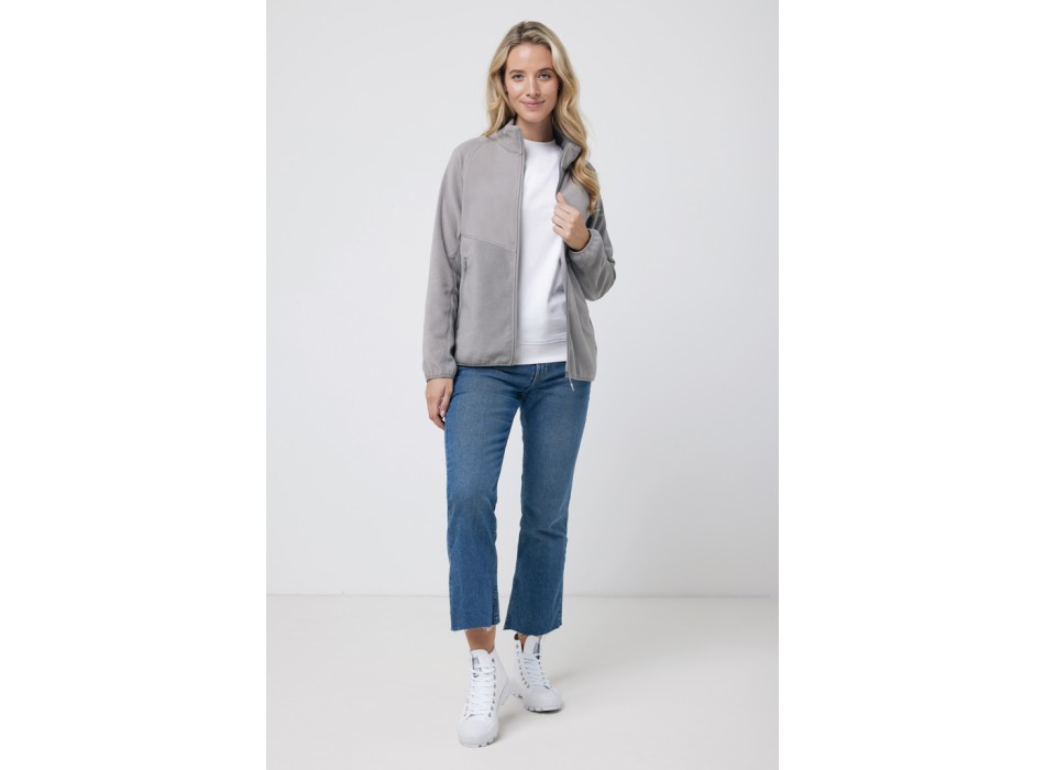 Giacca IQONIQ Talung in micropile con zip passante FullGadgets.com