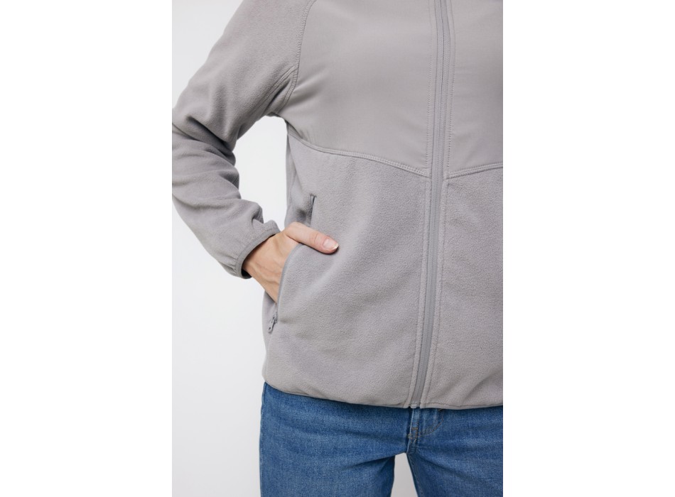 Giacca IQONIQ Talung in micropile con zip passante FullGadgets.com