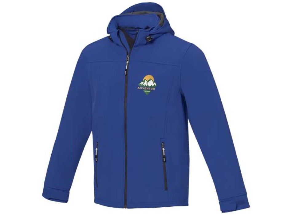 Giacca softshell da uomo GRS in tessuto riciclato Langley FullGadgets.com