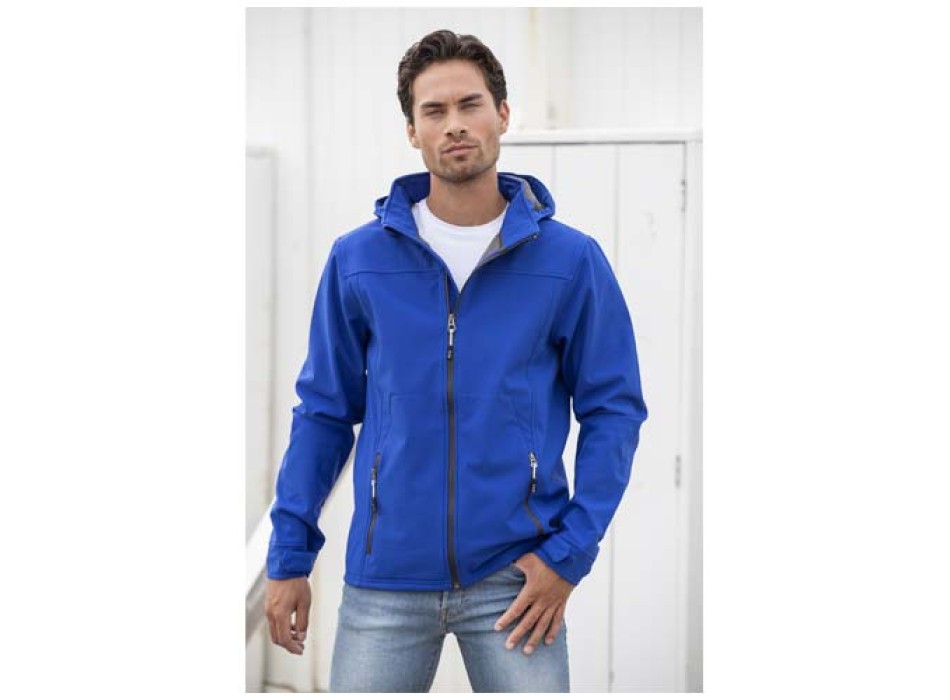 Giacca softshell da uomo GRS in tessuto riciclato Langley FullGadgets.com