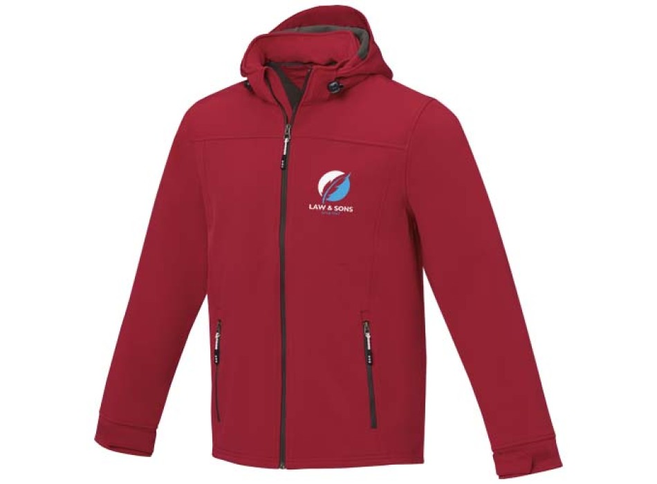 Giacca softshell da uomo GRS in tessuto riciclato Langley FullGadgets.com