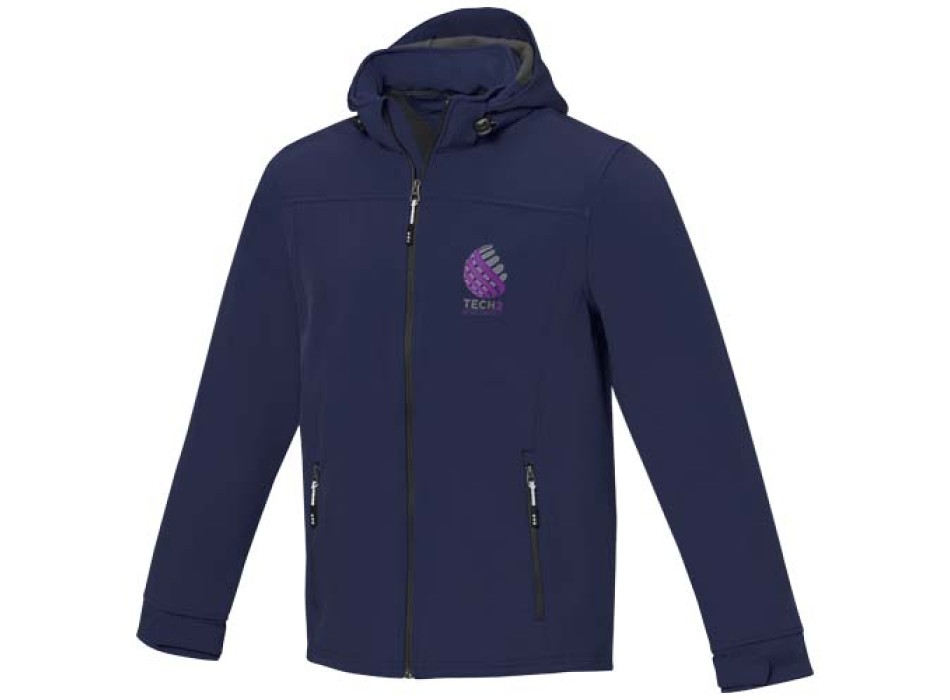 Giacca softshell da uomo GRS in tessuto riciclato Langley FullGadgets.com