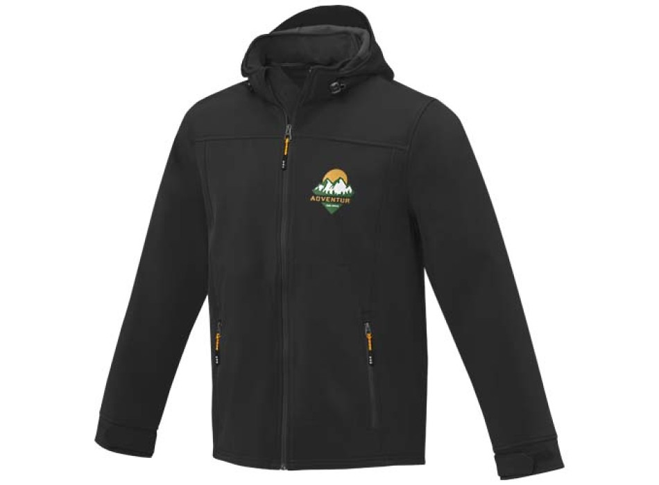Giacca softshell da uomo GRS in tessuto riciclato Langley FullGadgets.com