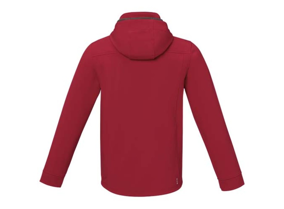 Giacca softshell da uomo GRS in tessuto riciclato Langley FullGadgets.com