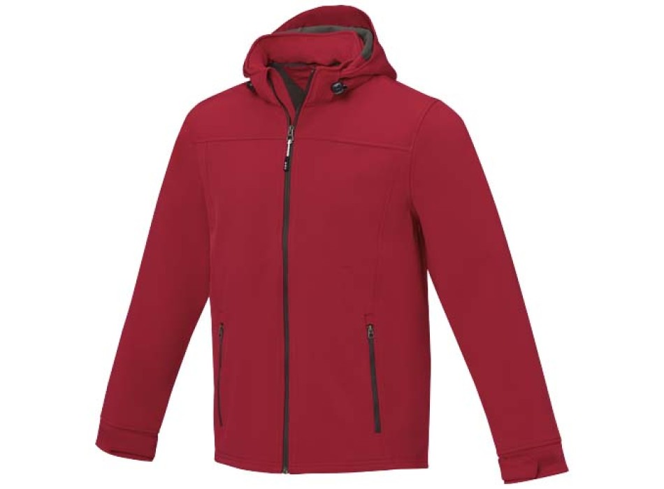 Giacca softshell da uomo GRS in tessuto riciclato Langley FullGadgets.com