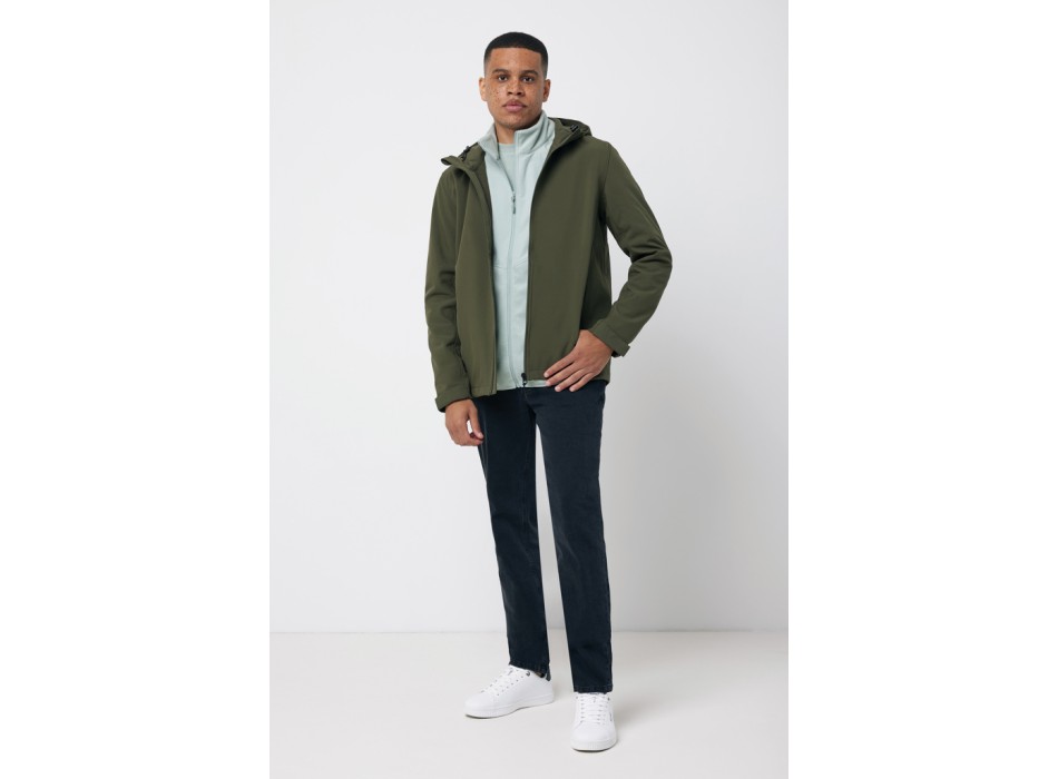 Giacca softshell da uomo IQONIQ Makalu in poliestere ricicla FullGadgets.com