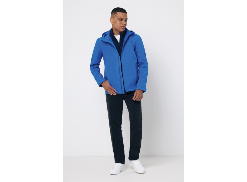 Giacca softshell da uomo IQONIQ Makalu in poliestere ricicla FullGadgets.com