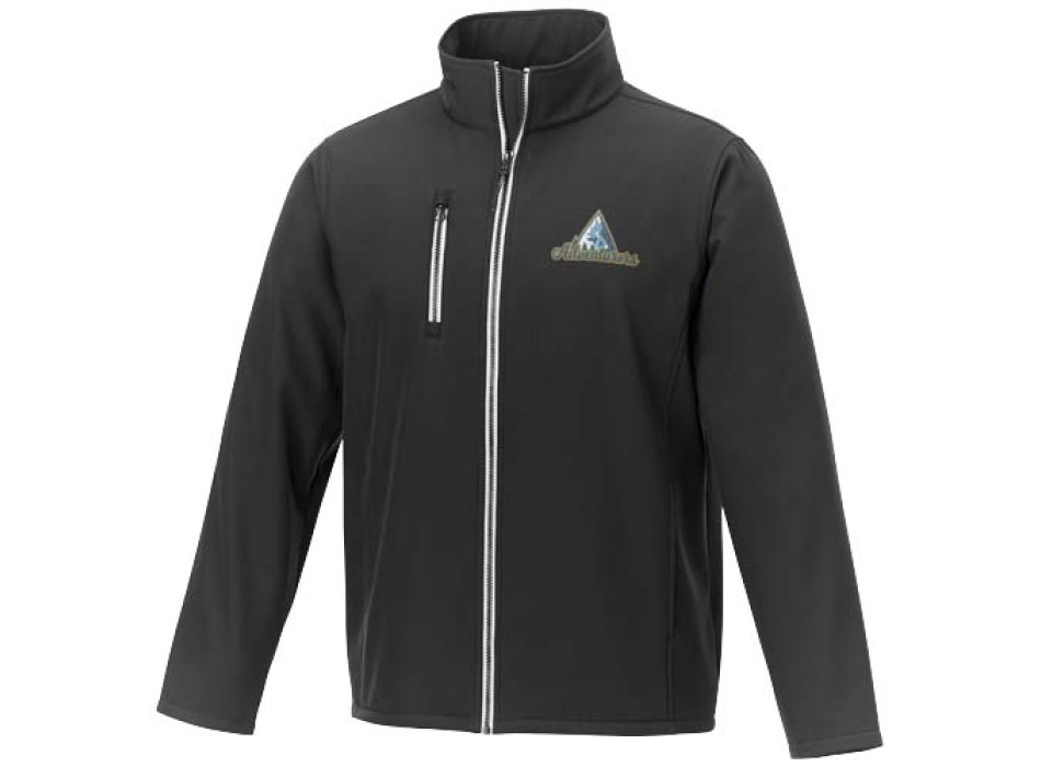 Giacca softshell riciclata GRS da uomo Orion FullGadgets.com