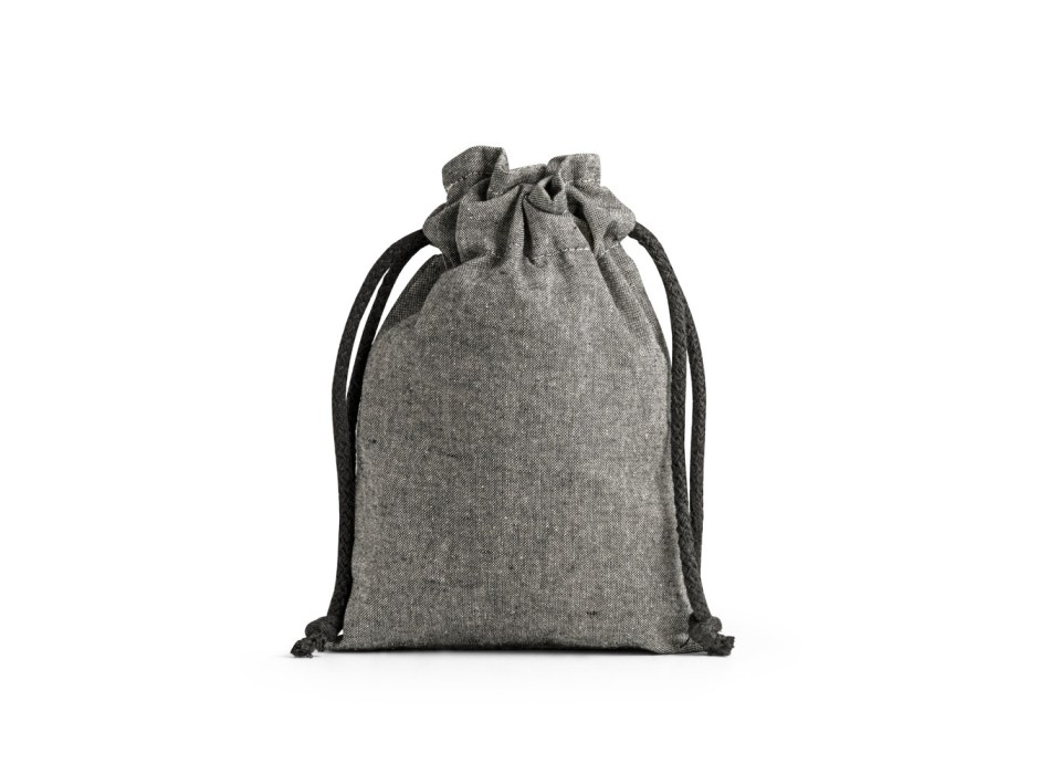 GIBRALTAR. Sacchetto regalo in cotone riciclato (70%), poliestere (30% rPET) (140 g/m²) FullGadgets.com