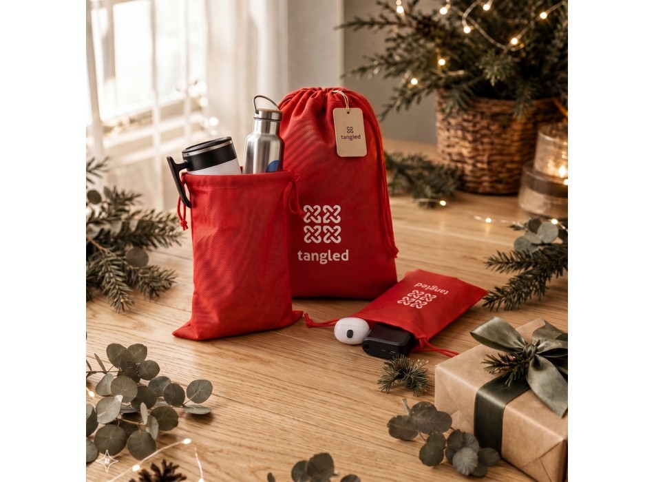 GIFT BAG L. Grande sacchetto regalo in tessuto non tessuto (60 g/m²) FullGadgets.com