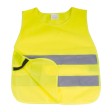Gilet ad alta visibilità in poliestere di colore fluo con bande catarifrangenti FullGadgets.com