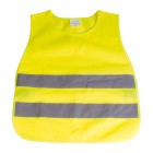 Gilet ad alta visibilità in poliestere di colore fluo con bande catarifrangenti FullGadgets.com