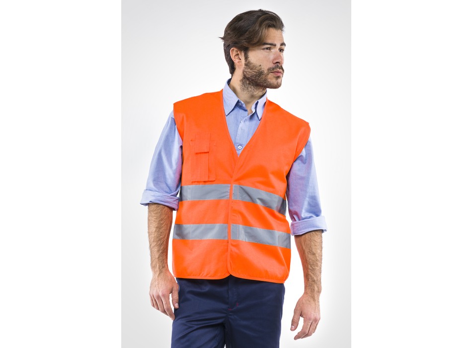 GILET ALTA VISIB. POL/COT FullGadgets.com