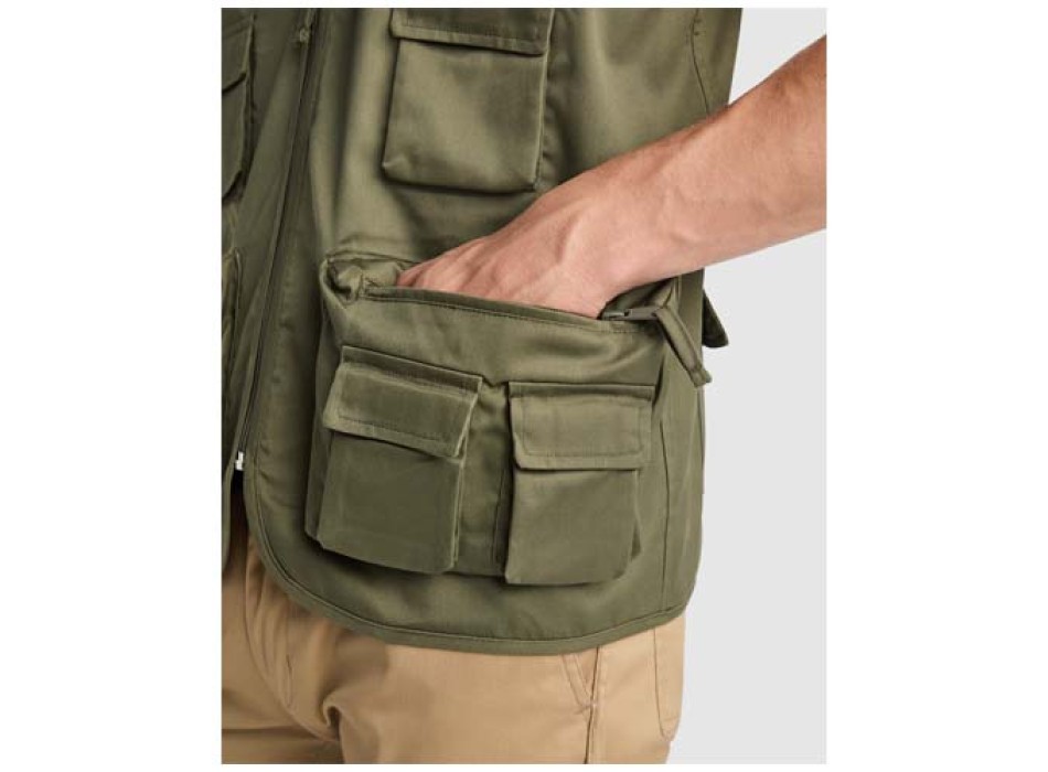 Gilet da lavoro con più tasche e scollo a V da 200 g/m² Venera  FullGadgets.com