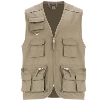 Gilet da lavoro con più tasche e scollo a V da 200 g/m² Venera  FullGadgets.com