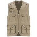Gilet da lavoro con più tasche e scollo a V da 200 g/m² Venera 