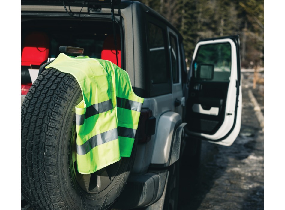 Gilet di sicurezza in PET riciclato GRS FullGadgets.com