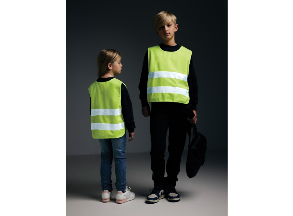 Gilet di sicurezza in PET riciclato GRS 3-6 anni FullGadgets.com