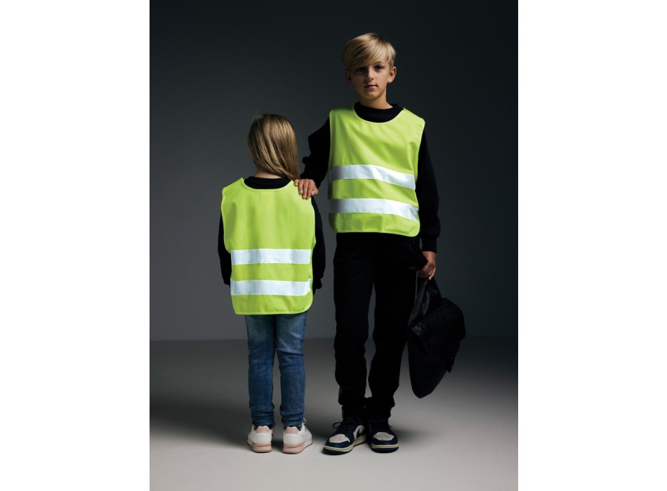 Gilet di sicurezza in PET riciclato GRS 3-6 anni FullGadgets.com