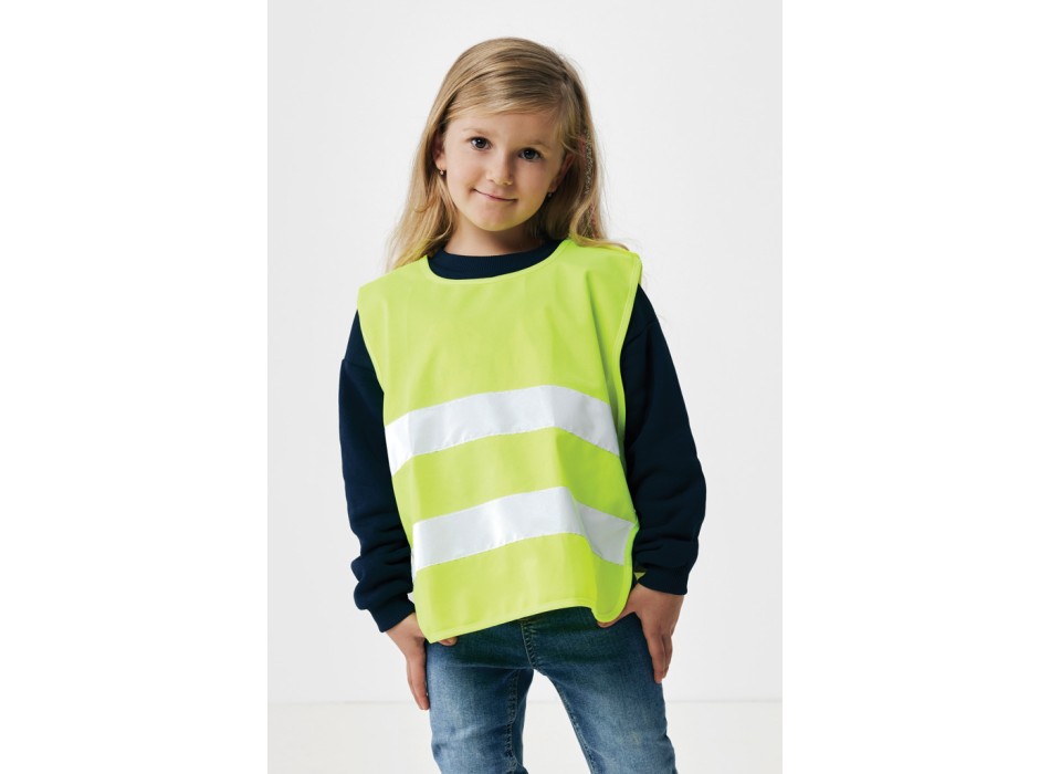 Gilet di sicurezza in PET riciclato GRS 3-6 anni FullGadgets.com