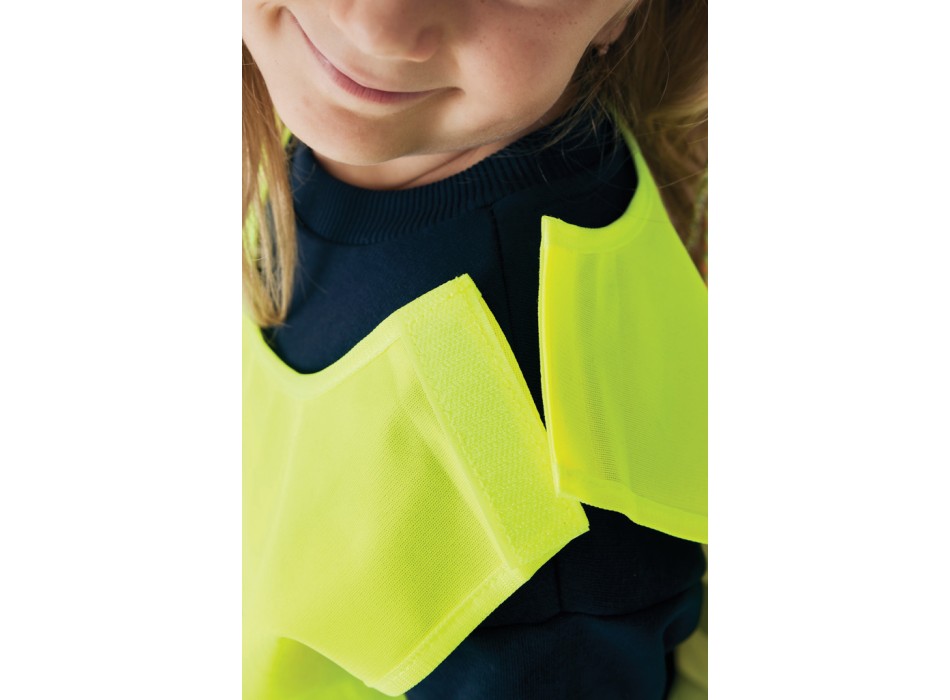 Gilet di sicurezza in PET riciclato GRS 3-6 anni FullGadgets.com