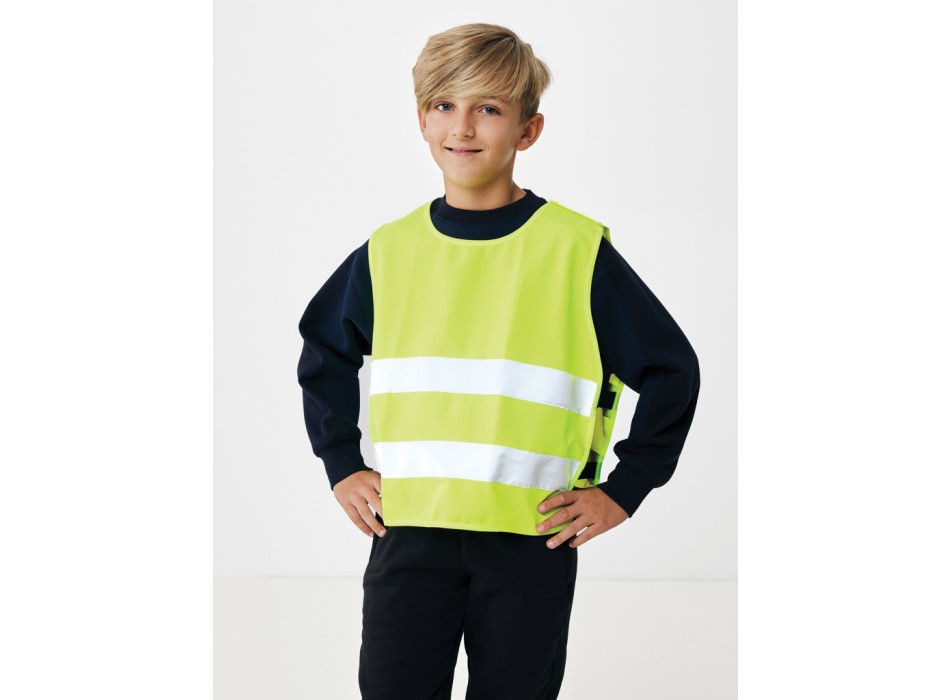 Gilet di sicurezza in PET riciclato GRS 7-12 anni FullGadgets.com