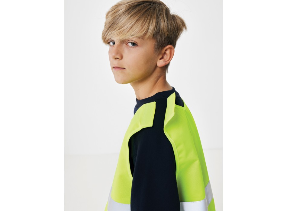 Gilet di sicurezza in PET riciclato GRS 7-12 anni FullGadgets.com