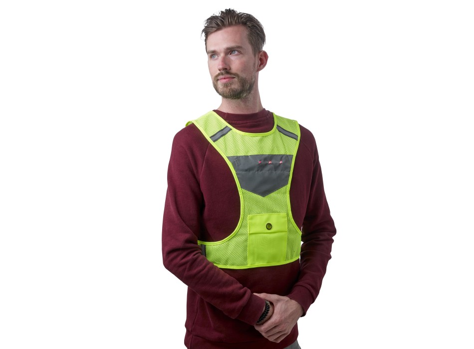 Gilet in maglia riflettente, in nylon 600 D Minna FullGadgets.com