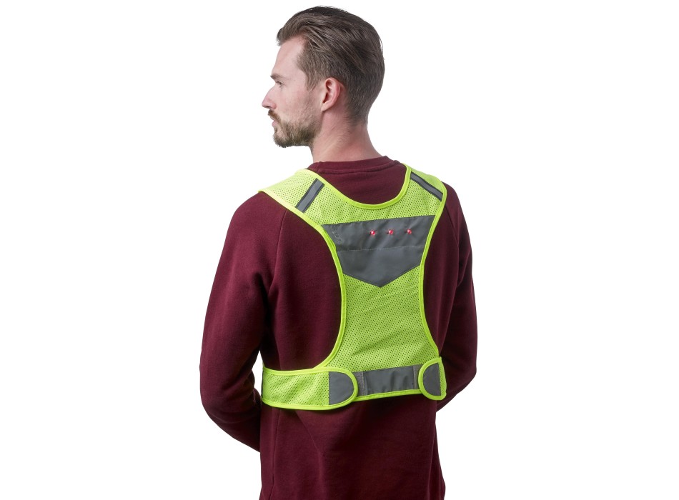 Gilet in maglia riflettente, in nylon 600 D Minna FullGadgets.com