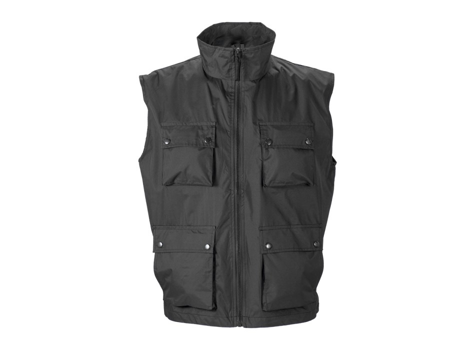 Gilet multitasca in poliestere foderato internamente con rete FullGadgets.com