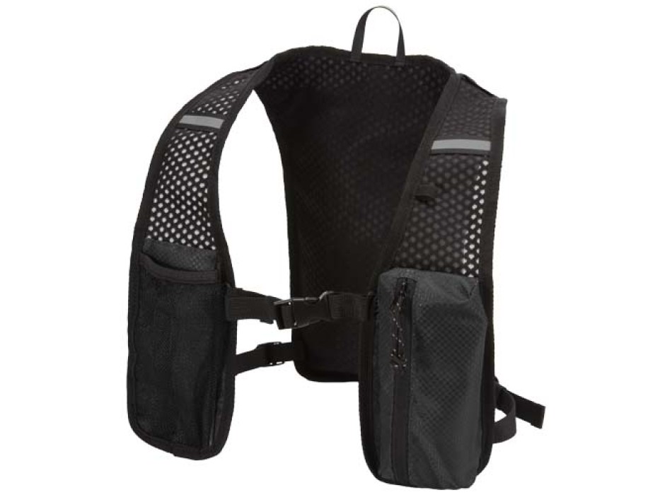 Gilet per la corsa in materiale riciclato certificato GRS con zainetto per l'idratazione da 5 litri Nomad FullGadgets.com