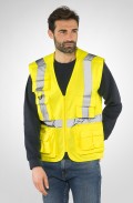 GILET STAR ALTA VISIBILITA'GIALLO