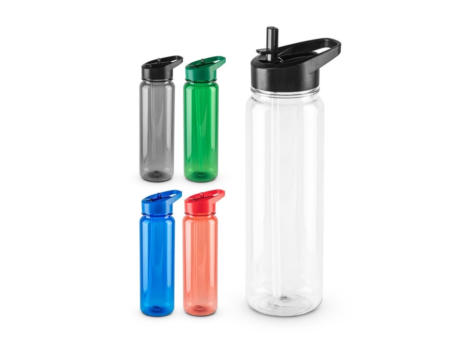 GILMORE. Borraccia in PET riciclato (100% rPET) trasparente con finitura lucida 750 mL FullGadgets.com