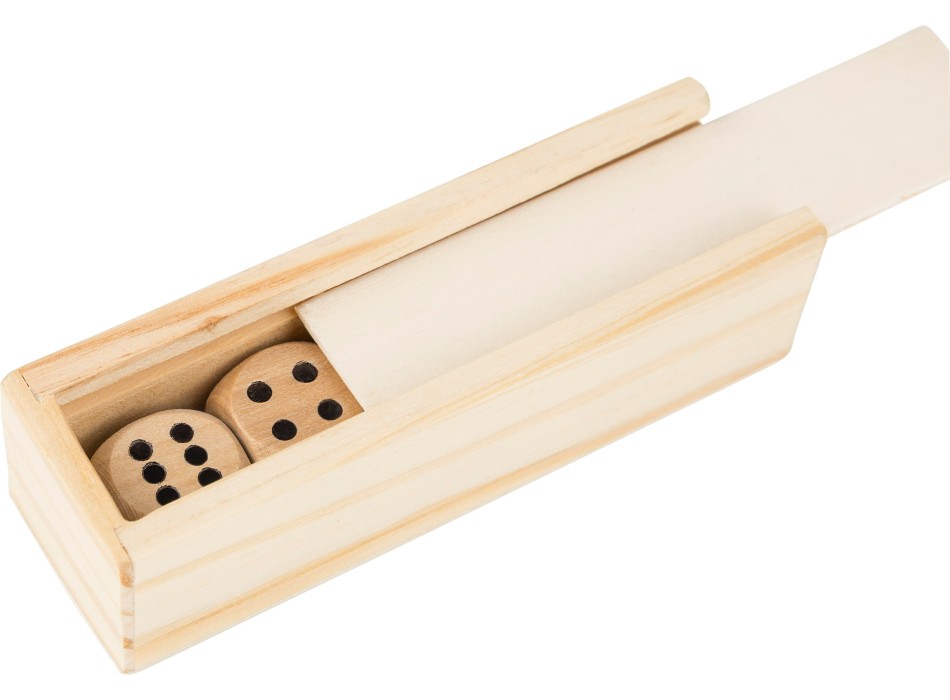 Gioco dei dadi in legno di faggio Celine FullGadgets.com