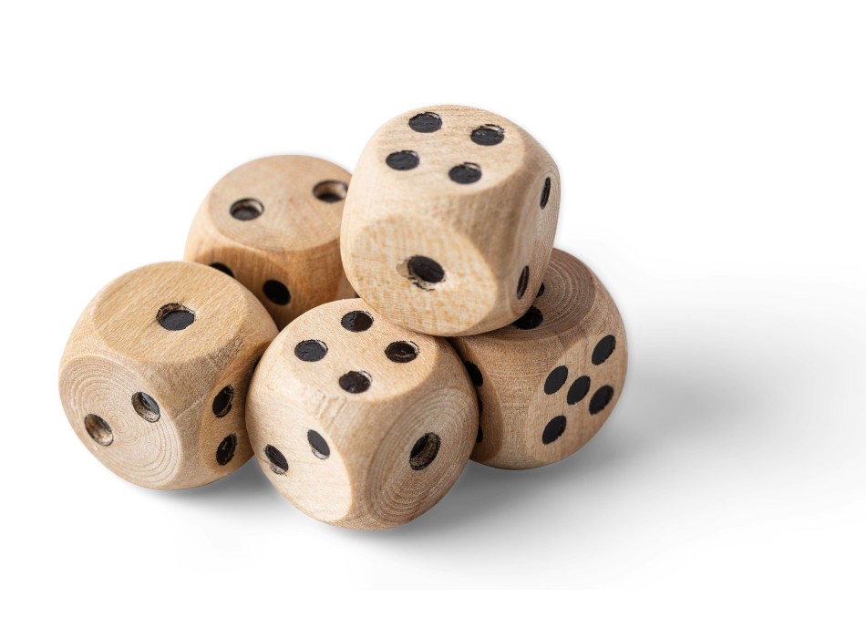 Gioco dei dadi in legno di faggio Celine FullGadgets.com