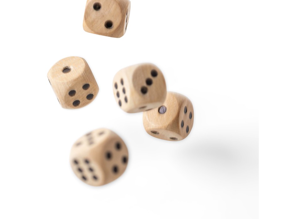 Gioco dei dadi in legno di faggio Celine FullGadgets.com