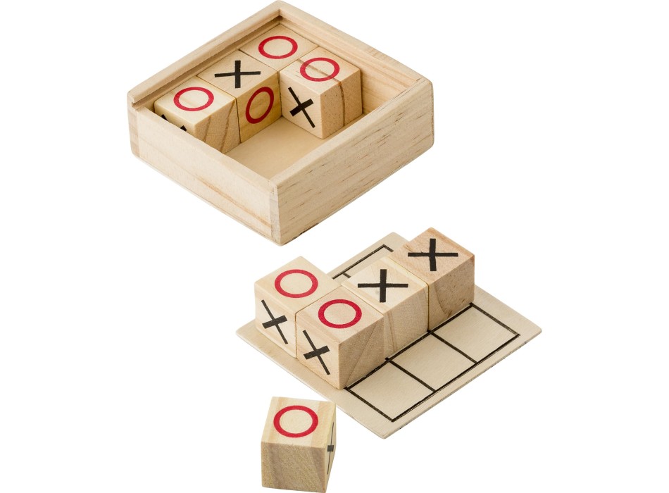 Gioco del Tris in legno Alessio FullGadgets.com