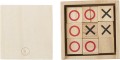 Gioco Del Tic Tac Toe In Legno Personalizzabile