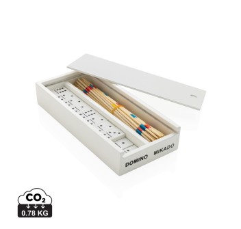 Gioco deluxe mikado/domino in legno FullGadgets.com