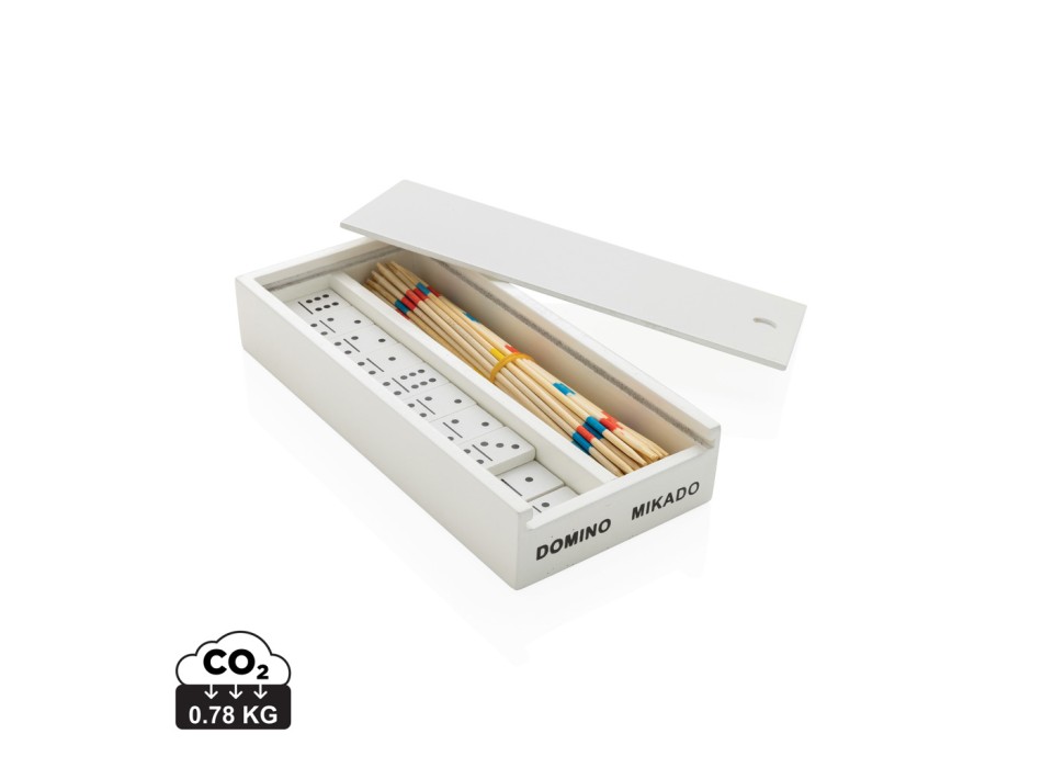 Gioco deluxe mikado/domino in legno FullGadgets.com