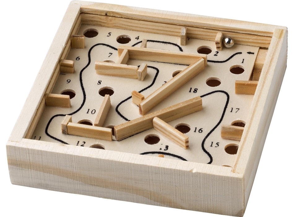 Gioco di pazienza labirindo in legno Joel FullGadgets.com