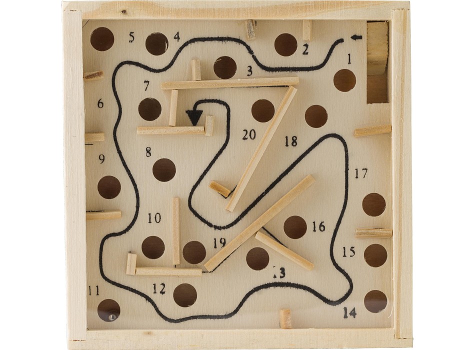 Gioco di pazienza labirindo in legno Joel FullGadgets.com