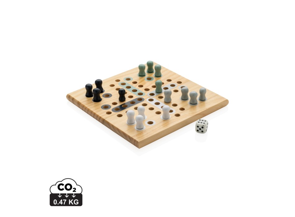 Gioco Ludo in legno Claire FullGadgets.com