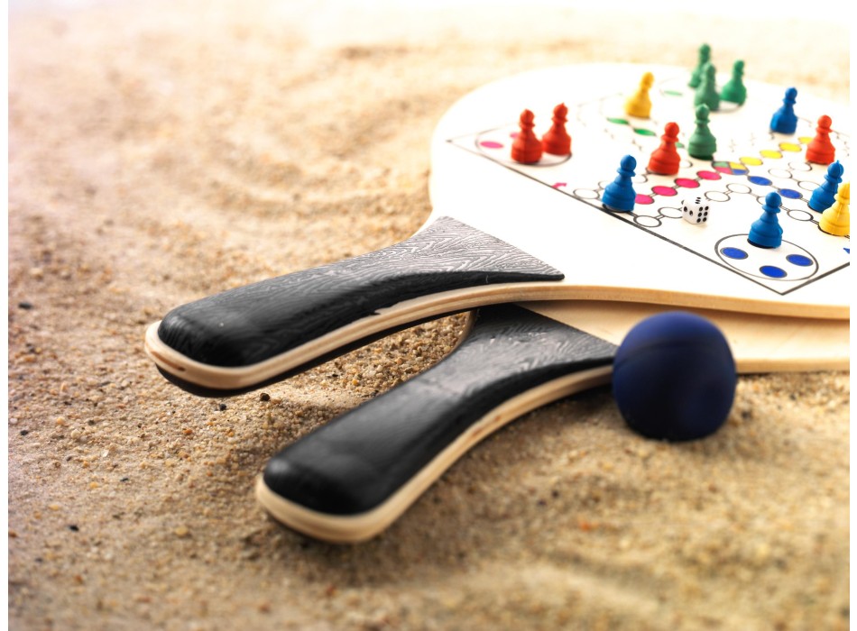 Gioco racchette da spiaggia in legno Colby FullGadgets.com