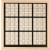 Gioco Sudoku in legno Christa