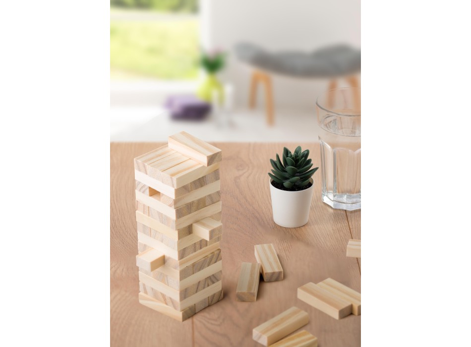 Gisa Pine Wooden Oscillating Tower FullGadgets.com