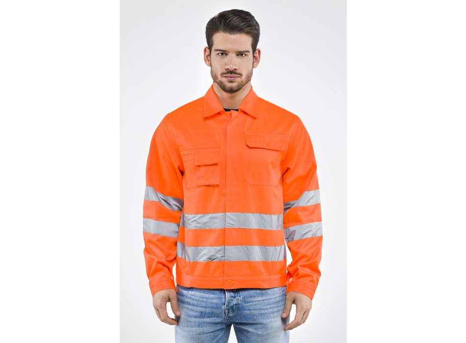 GIUBBINO ALTA VISIB. POL/COT FullGadgets.com